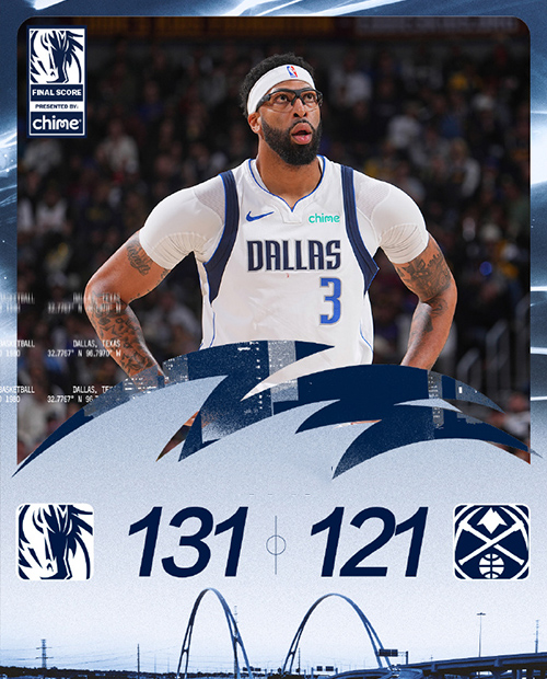 独行侠131-121逆转掘金，<a href=/qiuxinguankan/lanqiumianfei/130.html target=_blank class=infotextkey>约基奇</a>29+20，浓眉32+13，<a href=/qiuxinguankan/lanqiumianfei/124.html target=_blank class=infotextkey>穆雷</a>受伤