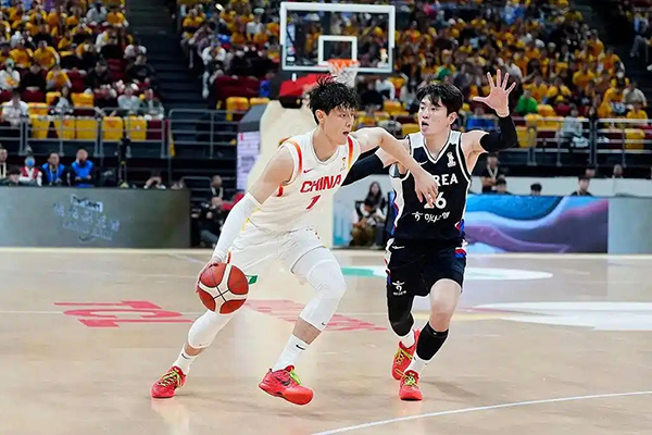 11月28日 男篮世亚预阶段一 中国男篮vs韩国男篮 全场录像及集锦