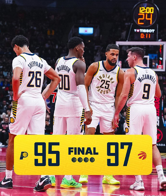 11月27日 NBA杯小组赛东部 步行者vs猛龙 全场录像及集锦